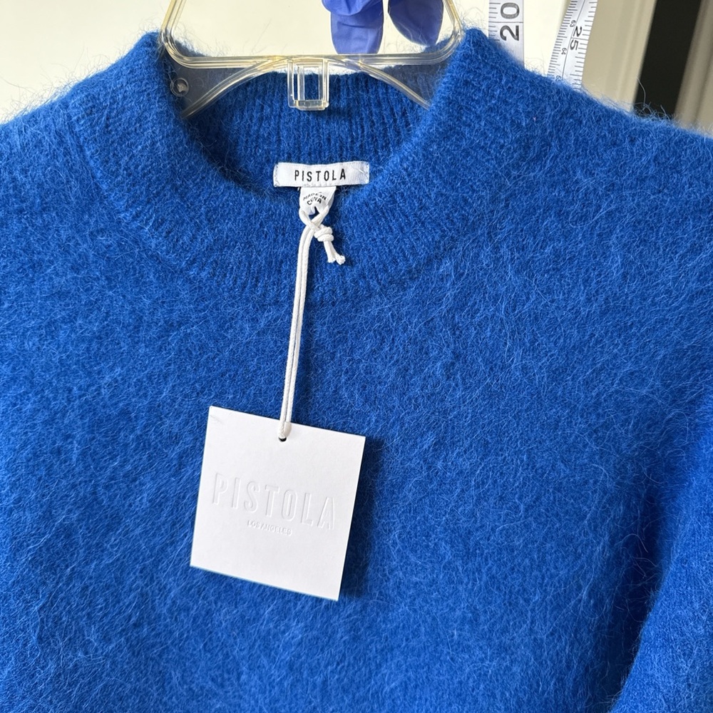 Pistola Women’s in Azure Crewneck Sweater